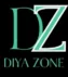 "Diya Zone logo with DZ initials by best digital marketing manager in calicut